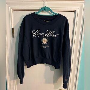 Abercrombie cropped crew neck